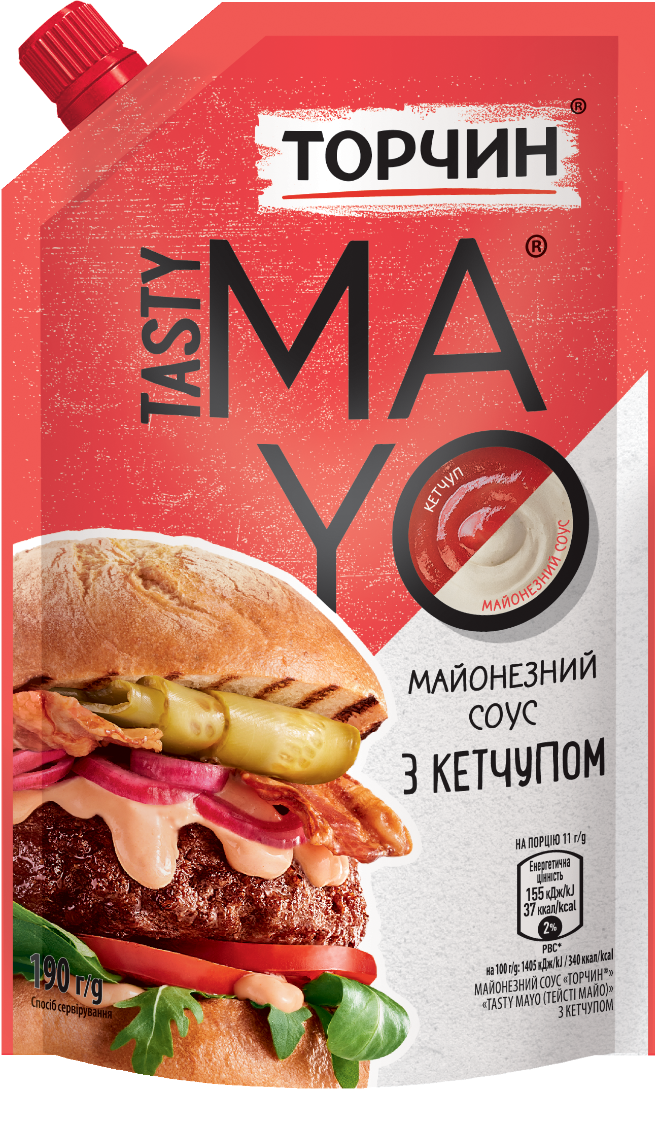 Майонез «TASTY MAYO» з кетчупом | Торчин